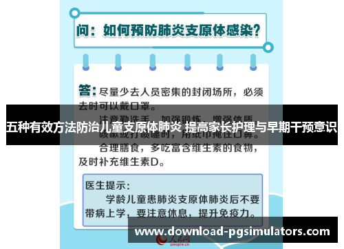 五种有效方法防治儿童支原体肺炎 提高家长护理与早期干预意识