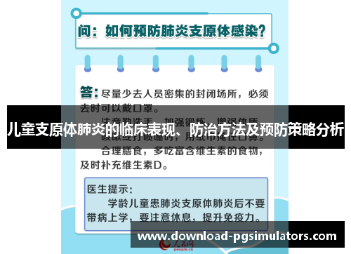 儿童支原体肺炎的临床表现、防治方法及预防策略分析
