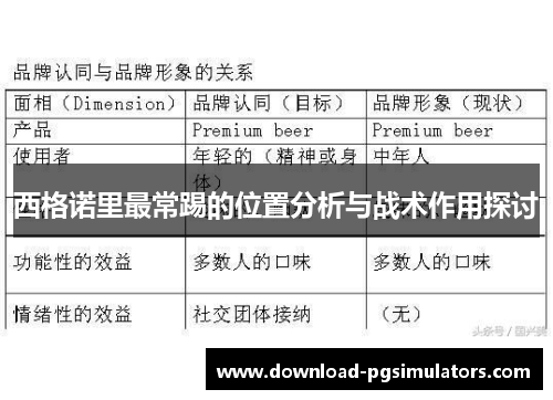 西格诺里最常踢的位置分析与战术作用探讨
