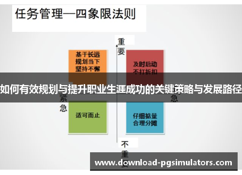 如何有效规划与提升职业生涯成功的关键策略与发展路径